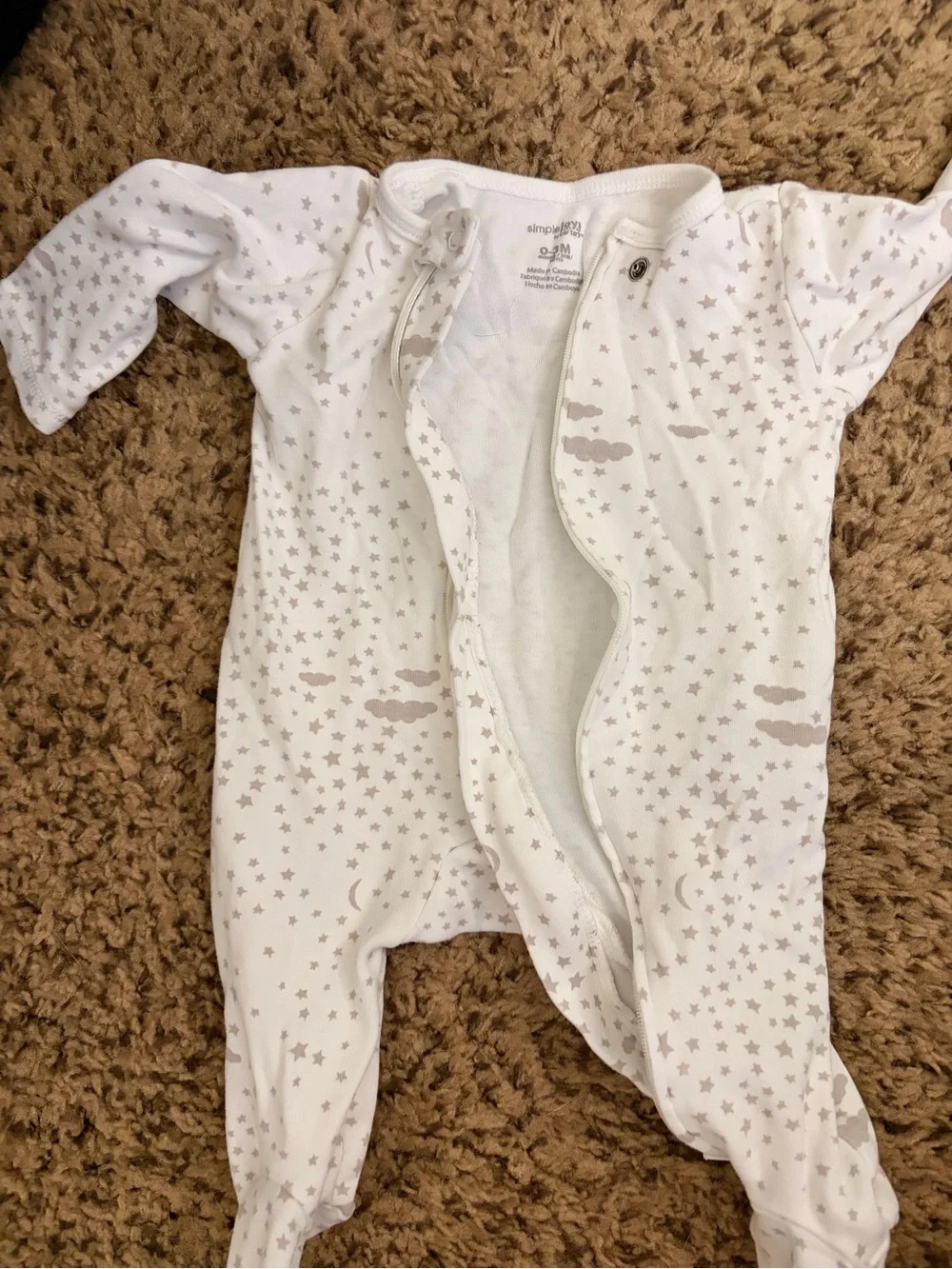 BABY BUNDLE SLEEPERS 0-3mon